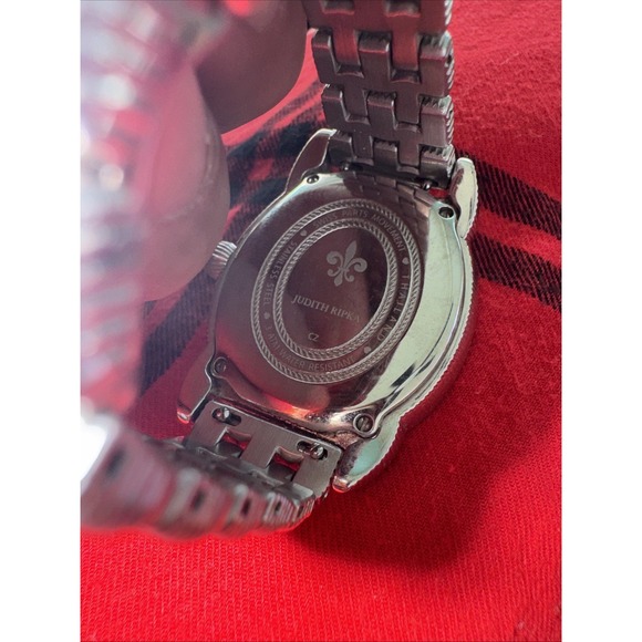 Judith Ripka MOP Roman Numerals CZ Watch EXCELLENT CONDITION main image 10